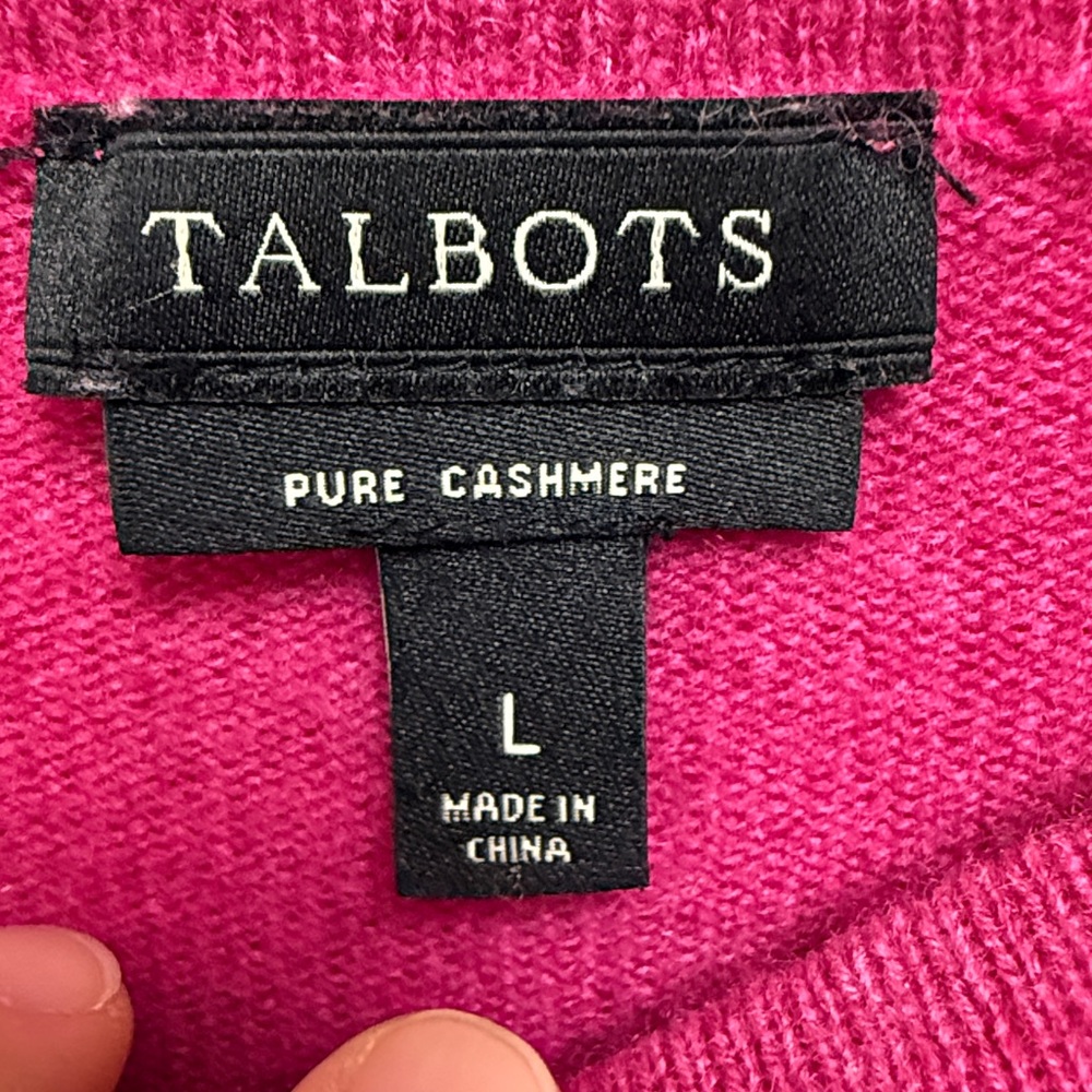 Talbots Cashmere Aubrey Sweater View 2